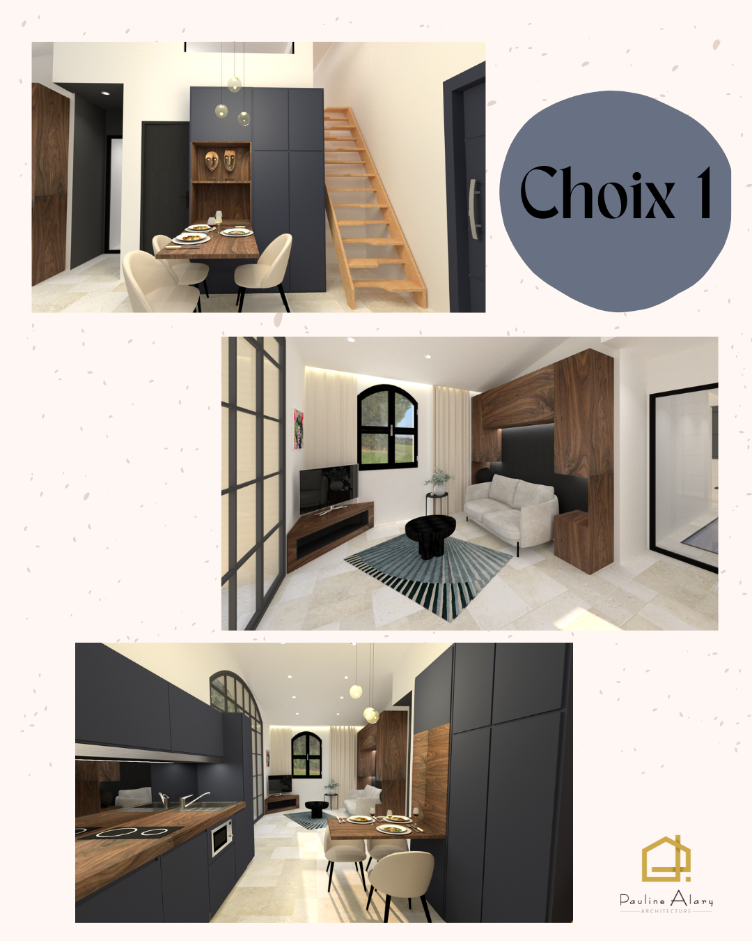 aménagement salon en chambre d'amis à aix-en-provence