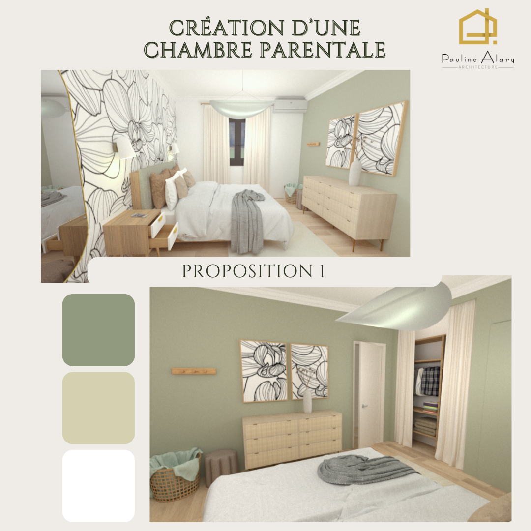 2 propositions d'aménagement pour un accompagnement déco Aix-en-Provence