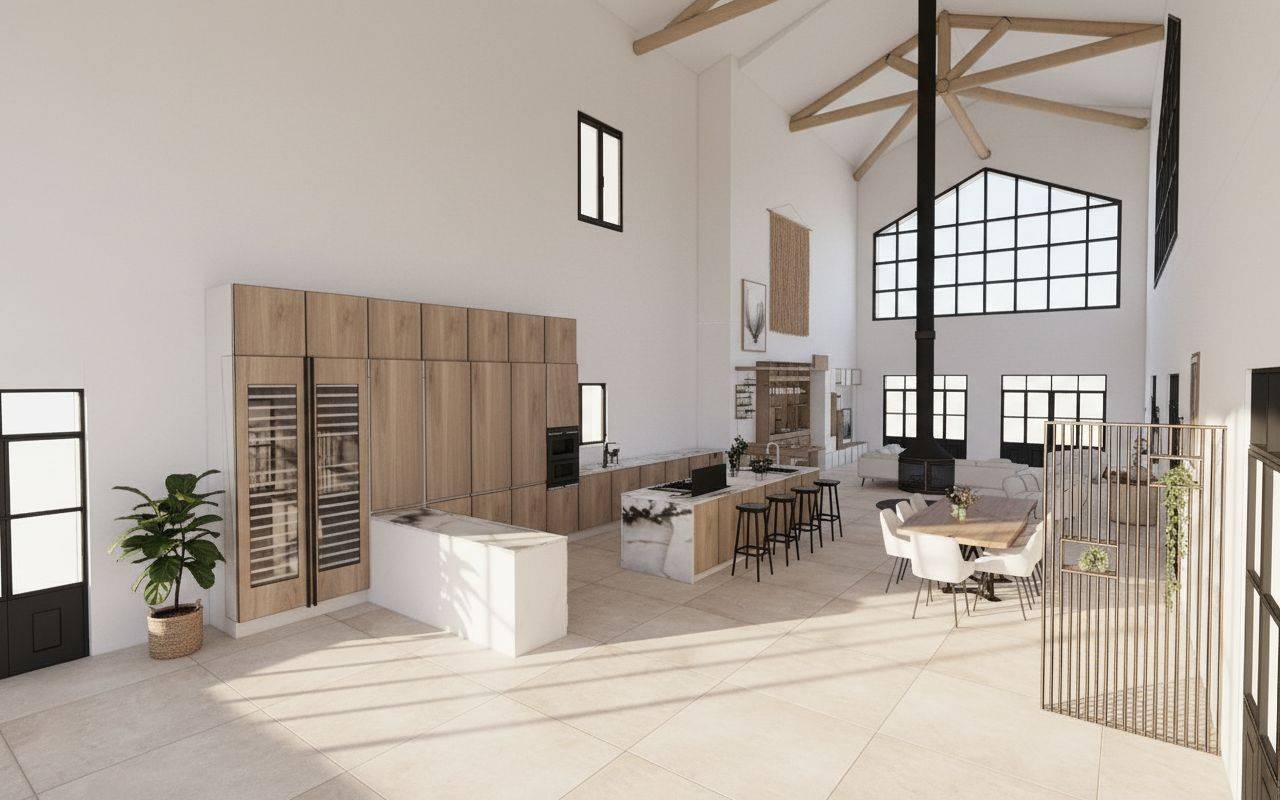 Architecte d’intérieur à Ventabren : Rénovation de maisons en pierre et mise en lumière des espaces