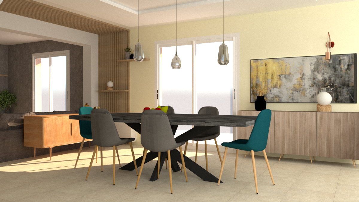 faux plafond artistique à Puyloubier Aix-en-Provence