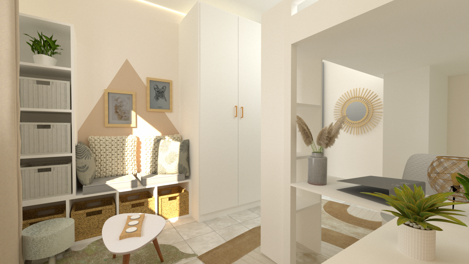 création d'une chambre d'enfant dans le Var 