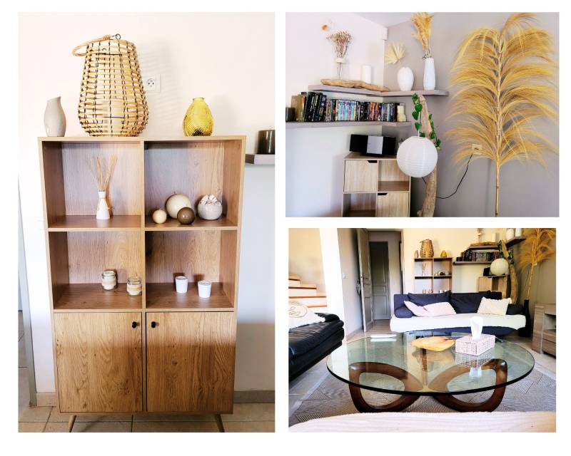 décoration d'une maison destinée à la location saisonniere pres d'aix-en-provence