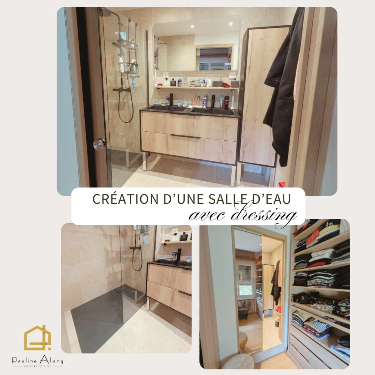 salle de bain suite parentale dressing beaureceuil 